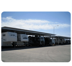 covered and open storage